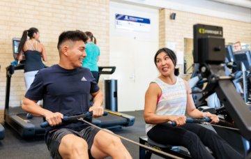 Weight training at Stirling Leisure - Scarborough